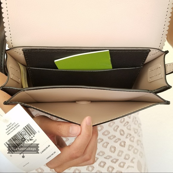 Kate spade NY Hanni Vanderbilt place black bow bag - Picture 4 of 6